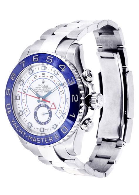 rolex yacht master 2 stainless steel price